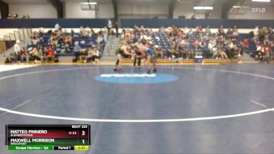 165 lbs Cons. Round 3 - Maxwell Morrison, Brockport vs Matteo Pinnero, Elizabethtown