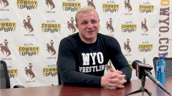 Christian Carroll Can't Get Enough Of The Wyoming Cowboy Fans