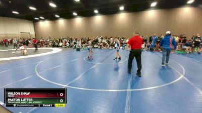84-85 lbs Round 1 - Wilson Shaw, Texas vs Paxton Lutter, Texas Eagle Wrestling Academy