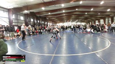 90 lbs Semifinal - Brixten Ivie, Altamont vs Bowdee McPherson, JWC