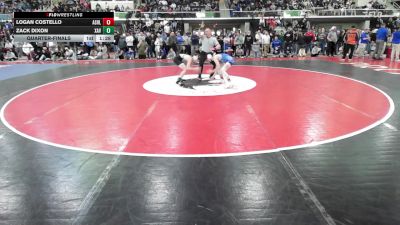 106 lbs Quarterfinal - Logan Costello, Ashland vs Zack Dixon, Xavier