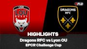 Full Match Highlights: Dragons RFC vs Lyon OU EPCR Challenge Cup 2025-2026 Round 2