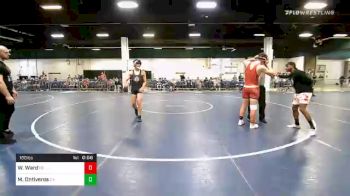 180 lbs Consolation - William Ward, ND vs Mason Ontiveros, CA