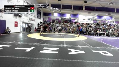 Boys 108 lbs Quarterfinal - Jayden Sudberry, Orland Boys vs Jaxon Headrick, Shasta Boys