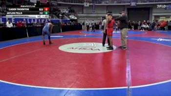 1A-4A 175 Quarterfinal - Caden Thornton, Weaver vs Jaylon Fells, Fultondale