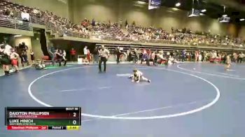 43 lbs Quarterfinal - Luke Minich, Southern Utah Elite vs Daxxton Phillipsen, Delta Wrestling Club