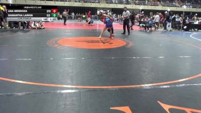 103 lbs 7th Place - Ana Mendoza, Springfield vs Samantha Larkin, Old Bridge