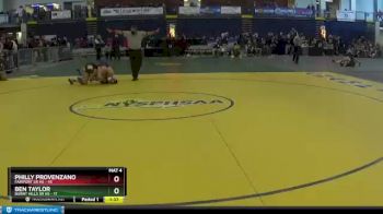 118 lbs Round 3 (3 Team) - BEN TAYLOR, Burnt Hills Sr HS vs Philly Provenzano, Fairport Sr HS