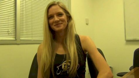 Emma Coburn Altitude is all I've ever known 2013 Millrose Games