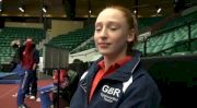 Rhyannon Jones of GBR on her First Thoughts of Texas and Dreams of Meeting Nastia Liukin