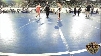 110 lbs Consolation - Hunter Villines, Weatherford Youth Wrestling vs Jonah Flores, Amped Wrestling Club