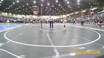 58 lbs Round Of 16 - Braxton Borer, Hawks WC Lincoln vs Julian Lawrence, Team Aggression