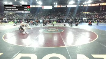 165 lbs Quarterfinal - Carson Melendy, Churchill County vs Jesus Alvarez, Caldwell