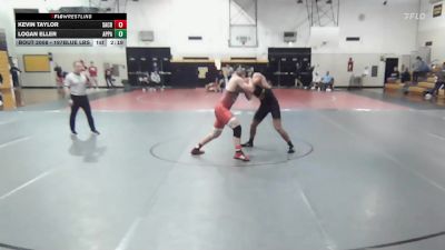 197Blue lbs Rr Rnd 1 - Kevin Taylor, Sacred Heart vs Logan Eller, Appalachian State