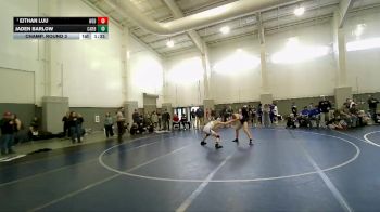106 lbs Champ. Round 3 - Eithan Luu, Weber vs Jaden Barlow, Carbon