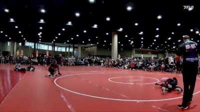 100 lbs Round 2 (4 Team) - Jozlynn Stewart, BRAWL Black vs Natalie Beaumont, Mat Clash Beastin`