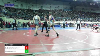 118 lbs Round Of 64 - Elijah OwensHowell, Team Choctaw vs Jace Stegman, Comanche Indians