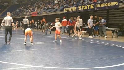 95 lbs Quarterfinal - Cade Brown, Council Rock vs Brylan Zerbe, Tri-Valley