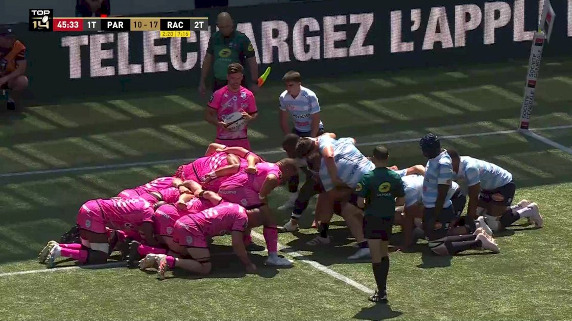 Stade Francais Remarkable Penalty Try Levels The Scores