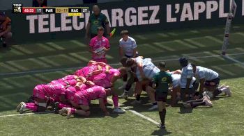 Stade Francais Penalty Try Levels The Scores