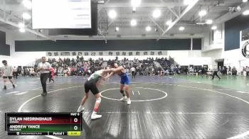 106 lbs Cons. Round 3 - Dylan Niedringhaus, Edison vs Andrew Yance, Valencia