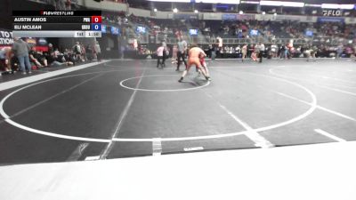 155 lbs Consi Of 8 #1 - Austin Amos, Pwa vs Eli McLean, Ground Zero Wrestling Club
