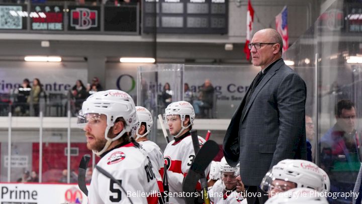 Belleville Senators Head Coach David Bell Out