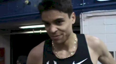 Matthew Centrowitz defeated in a fast Wannamaker Mile at 2013 Millrose Games
