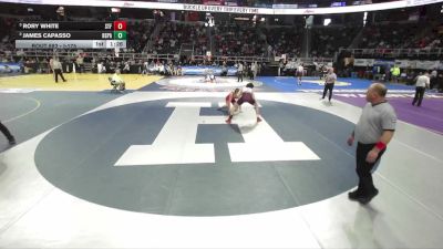 I-175 lbs Semifinal - Rory White, St. Francis vs James Capasso, Ballston Spa