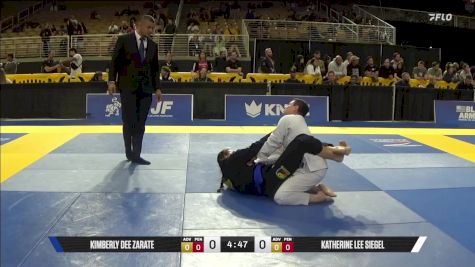 Katherine Lee Siegel vs Kimberly Dee Zarate 2025 Pan Jiu Jitsu IBJJF Championship