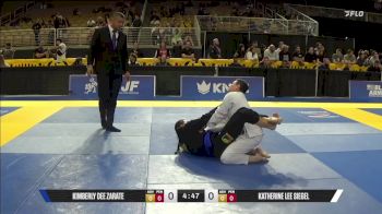 Katherine Lee Siegel vs Kimberly Dee Zarate 2025 Pan Jiu Jitsu IBJJF Championship