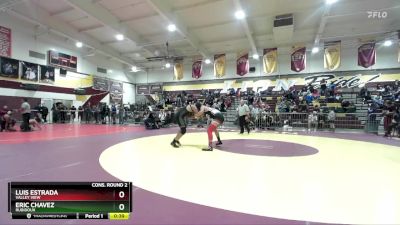 175 lbs Cons. Round 2 - Eric Chavez, Rubidoux vs Luis Estrada, Valley View