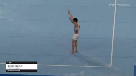 Ignacio Yockers - Floor, Pride Gymnastics - 2021 US Championships
