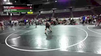 W-164 lbs Placement Matches (16 Team) - Elyna Lopez, Arizona vs Chelsea Rivera, New Mexico