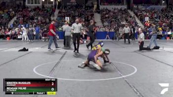 85 lbs Round 3 - Reagan Milne, St. Francis vs Kristen Ruggles, Wakeeney