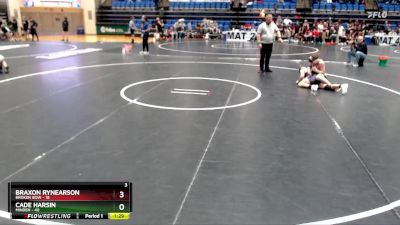 132 lbs Round 5 - Cade Harsin, Minden vs Braxon Rynearson, Broken Bow