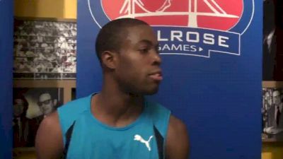 Andrew Riley 2nd in 60 2013 Millrose Games