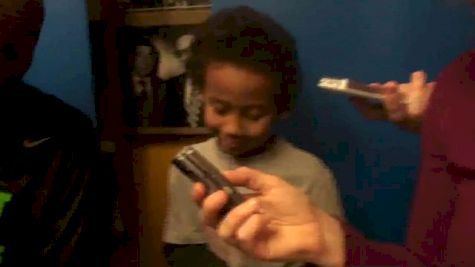 Bernard Lagat Rocks Custom Cheetah Spikes 2013 Millrose Games