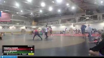 180 lbs Round 3 (4 Team) - Kayln Brumley, Missouri Red vs Makayla Vasser, Charlies Angels Black