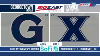 Replay: Georgetown vs Xavier | Sep 26 @ 1 PM