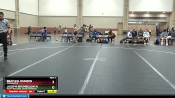 88 lbs Semifinal - Braylen Johnson, Stronghold vs Joseph Brumbelow Iv, South Paulding Junior Spartans