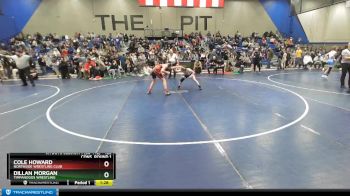 125 lbs Cons. Round 1 - Dillan Morgan, Timpanogos Wrestling vs Cole Howard, Northside Wrestling Club