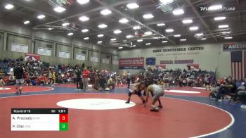 120 lbs Prelims - Adrian Preciado, Serrano vs Phillip Diaz, Kingsburg