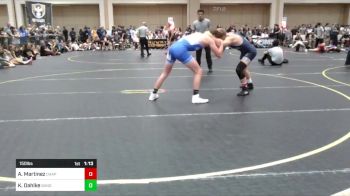 150 lbs Round Of 64 - Andrew Martinez, Chaparral HS vs Kole Dahlke, Sanderson Wr Acd