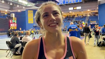 Jaclyn Bouzakis Mixing Freestyle And Folkstyle During Beast of the East Title