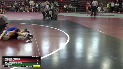 SPW-9 lbs Semifinal - Braxton Uchytil, Team Bosco vs Parker Preuss, Indee Mat Club