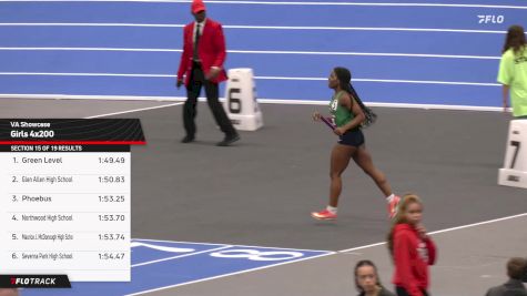 High School Girls' 4x200m Relay, Finals 16