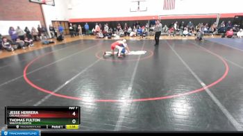145 lbs Champ. Round 3 - Thomas Fulton, Wheaton (NORTH) vs Jesse Herrera, Chicago (MARIST)