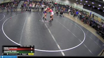 170 lbs Cons. Round 4 - Madison Ward, Midwest Xtreme Wrestling vs Piper Zatechka, Nebraska