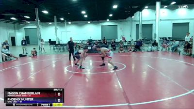 165 lbs Round 1 (8 Team) - Mason Chamberlain, Pennsylvania Blue vs Phoenix Hunter, Ohio Grey